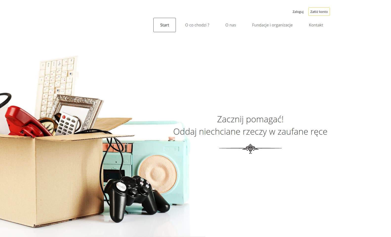 Charity Web Service
